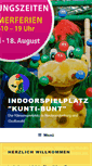 Mobile Screenshot of kunti-bunt.de